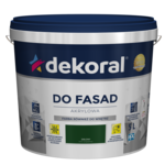 Farba DO FASAD Zielony 5 l Dekoral