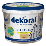 Farba DO FASAD Cynamonowy 5 l Dekoral