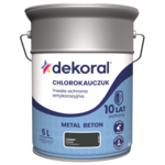 Emalia Chlorokauczuk strong czarny RAL 9005