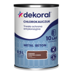 Emalia Chlorokauczuk strong czerwień tlenkowa ciemna RAL 3009