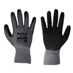 Rękawice ochronne PERFECT GRIP GRAY lateks, rozmiar 9