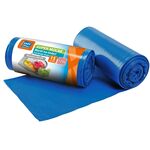 Worek na śmieci 120 l 70 x 110 cm - 15 sztuk LDPE Ravi
