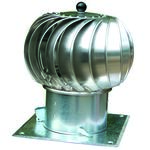 Turbowent Ø150 podstawa kwadrat ocynk/aluminium