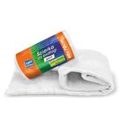 Ścierka do podłogi biała 60 x 70 cm Ravi