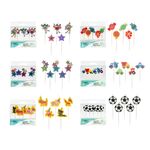 Świeczka urodzinowa ozdobna, 5 sztuk Ravi