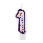 Świeczka urodzinowa Imprezka Cyferka 0 Ravi