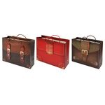 Torebka prezentowa z ozdobą 3D 320 x 270 x 110 mm Ravi