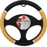 Pokrowiec kierownicy DeLuxe drewno