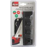 Trójnik z wyłącznikiem i przewodem 12 x 24 V 4Car