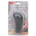 Gałka zmiany biegów skóra czarna