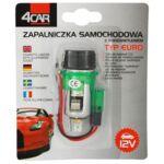 Zapalniczka podświetlana EURO 4Car