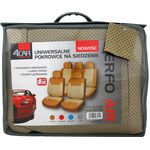 Pokrowce na siedzenia PERFO-AIR beżowe 4Car