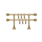 Karnisz antyk OLA Ø16 mm Kulka 200 cm II podwójny 