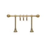 Karnisz antyk OLA Ø16 mm Kulka 240 cm