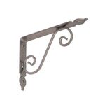 Wspornik ornamentowy kuty WOZ 190 gradowany srebrny VELANO