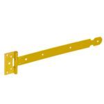 Zawias bramkowy lekki przetłoczony ZBL 350 cynk galwanizowany złoty DMX