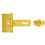 Zawias z zamknięciem bramkowy ZZBR 150 cynk galwanizowany złoty DMX