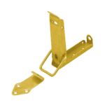 Zamknięcie skrzyni - zagięte ZSK 70 cynk galwanizowany złoty DMX