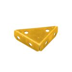 Narożnik skrzyniowy NS 50 cynk galwanizowany złoty DMX