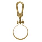 Mocowanie huśtawki z obejmą okrągłą MHO 80 cynk galwanizowany złoty DMX