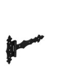 Zawias bramkowy ozdobny ZBD 200 Duplex DMX