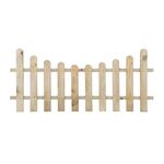 Płot sztachetowy 180 x 80/60 cm D16 x 90-10 R16 x 45 łebBF STELMET