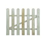 Bramka sztachetowa 100 x 80 cm STELMET