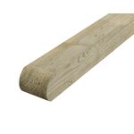 Kantówka prosta - krawędziak z łukiem 7 x 7 x 90 cm STELMET