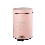 Kosz na pedał NICEA 3 l róż pastel