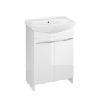 Zestaw Arsena szafka z umywalką Cersania 60 DSM biała