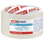 Taśma pakowa BASIC bezbarwna 40 m x 45 mm tesa