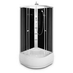 Kabina prysznicowa hydromasaż Florencja 80 x 80 cm