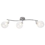 Lampa sufitowa Sonora chrom 33 W G9 klosz z koralikami