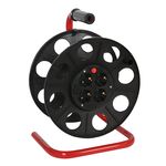 Bęben na przedłużacz 4 gniazda z uziemieniem