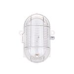 Oprawa oświetleniowa stała LED owalna mała osłona metal