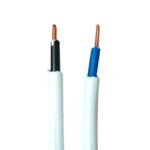 Przewód YDYt 2 x 1,5 300 / 500 V biały szpula 100 m 