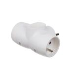 Rozgałęźnik wtyczkowy 1 x Euro/2 x z uziemienia