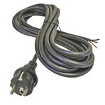 Przewód przyłączeniowy guma 3 x 1,0 mm 5 m czarny
