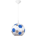Lampa wisząca Piłka niebieska Lampex