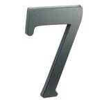Cyfra 7, 19 cm tworzywo sztuczne czarna