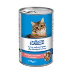 Karma dla kota łosoś/tuńczyk w galarecie 415 g Apiron 