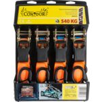 Pas do mocowania ładunku 25 mm L-3,8 m zestaw 4 sztuki Condor