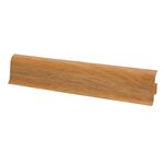 Listwa PCV podłogowa z gumką SG 56 mm/2,5 m Pecan