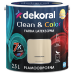 Farba lateksowa Clean&Color Harmonia 2,5 l Dekoral