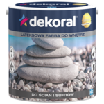 Farba lateksowa AKRYLIT W Dynamiczna Czerwień 2,5 l Dekoral