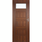 Drzwi wewnętrzne CERES 2 orzech north tuleje 70 L