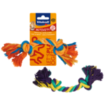 Zabawka dla psa sznur kolorowy 20 cm