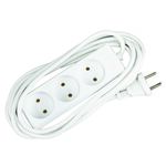 Przedłużacz 3 gniazda bez uziemienia 3 m 