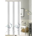 Zasłonka poliestrowa 180 x 180 cm biała