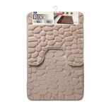 Dywaniki łazienkowy ROCKY 2 elementy